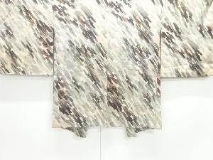 アンティーク　紋錦紗刷毛目模様羽織